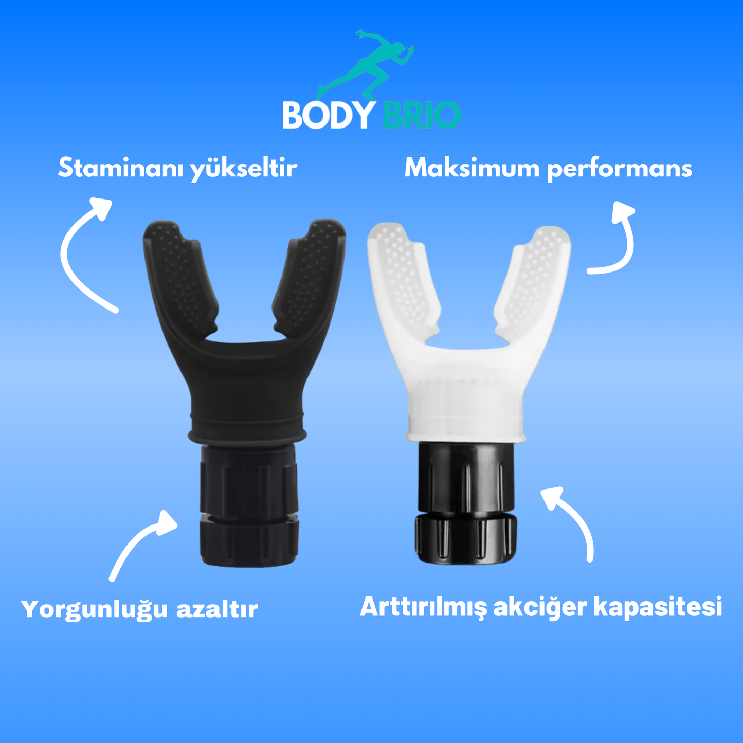 BodyBrio Nefes Egzersiz Aleti (Kutusuz Versiyon)